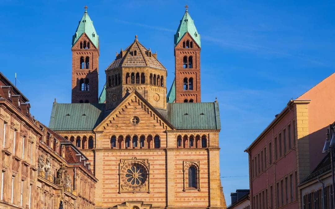 Speyer Cathedral - facade view
