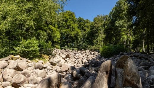 Felsenmeer Lautertal, Odenwald, Hesse - the sea of rocks in the forest