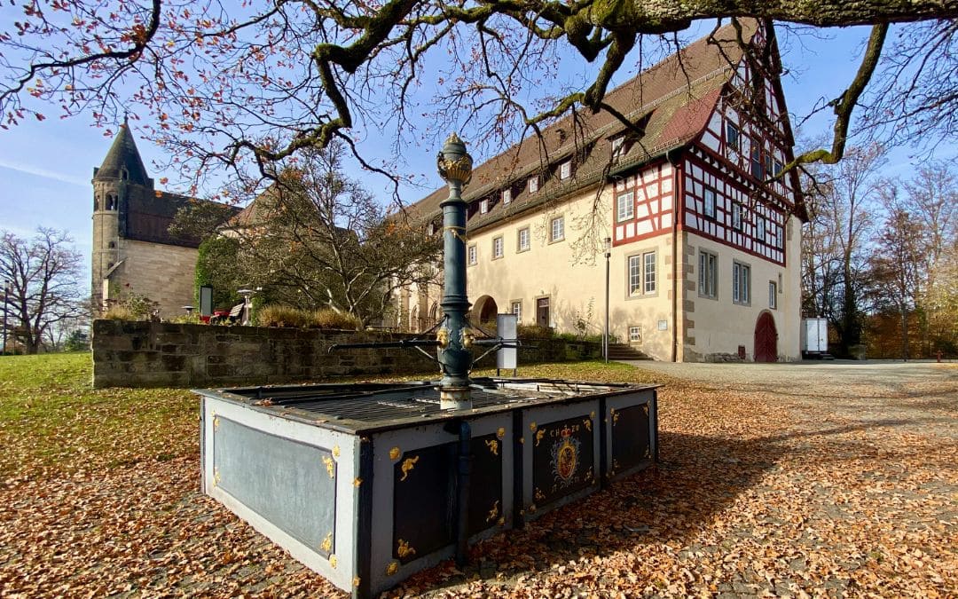 4-kloster-lorch-brunnen Fountain under the Luther oak in front of the Lorch monastery church