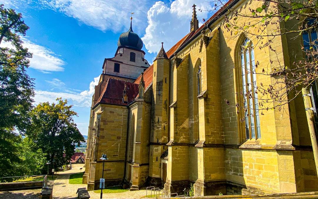Herrenberg Collegiate Church exterior view - angiestravelroutes.com