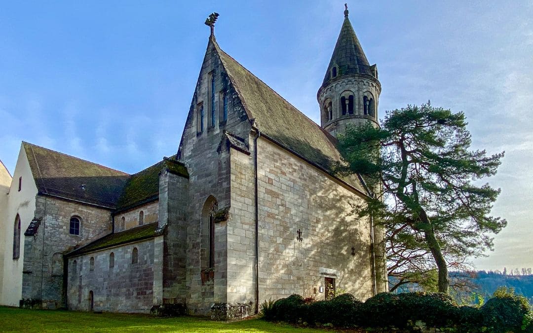 5-kloster-lorch-church-marsilius-tower Lorch Monastery: Monastery church with Marsilius Tower