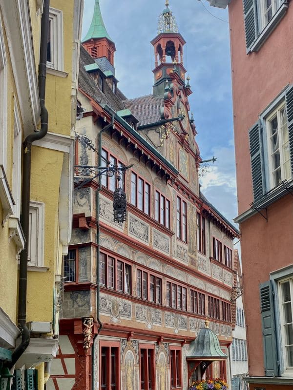 Tübingen Town Hall - Side view from Wienergässle - angiestravelroutes.com