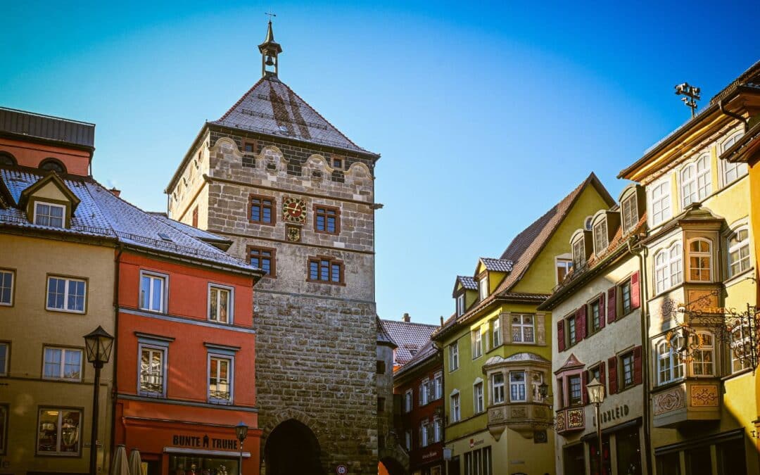 12 of 12 - Rottweil - Black Gate and Houses Main Street - angiestravelroutes.com