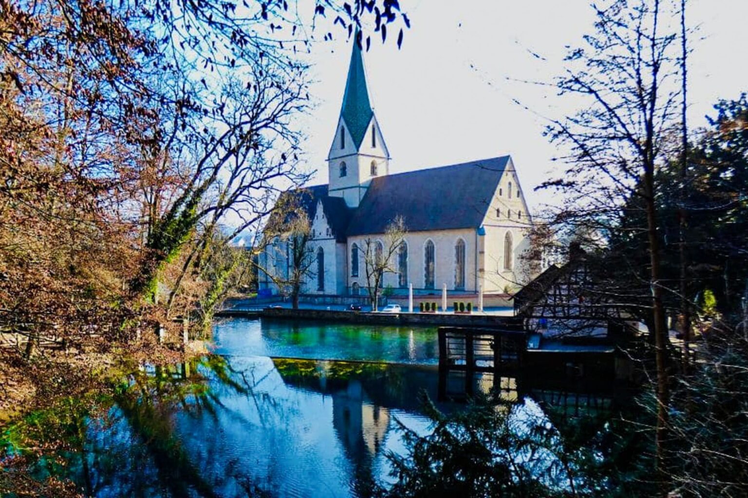 Blautopf und Kloster Blaubeuren, Blaubeuren, Schwäbische Alb