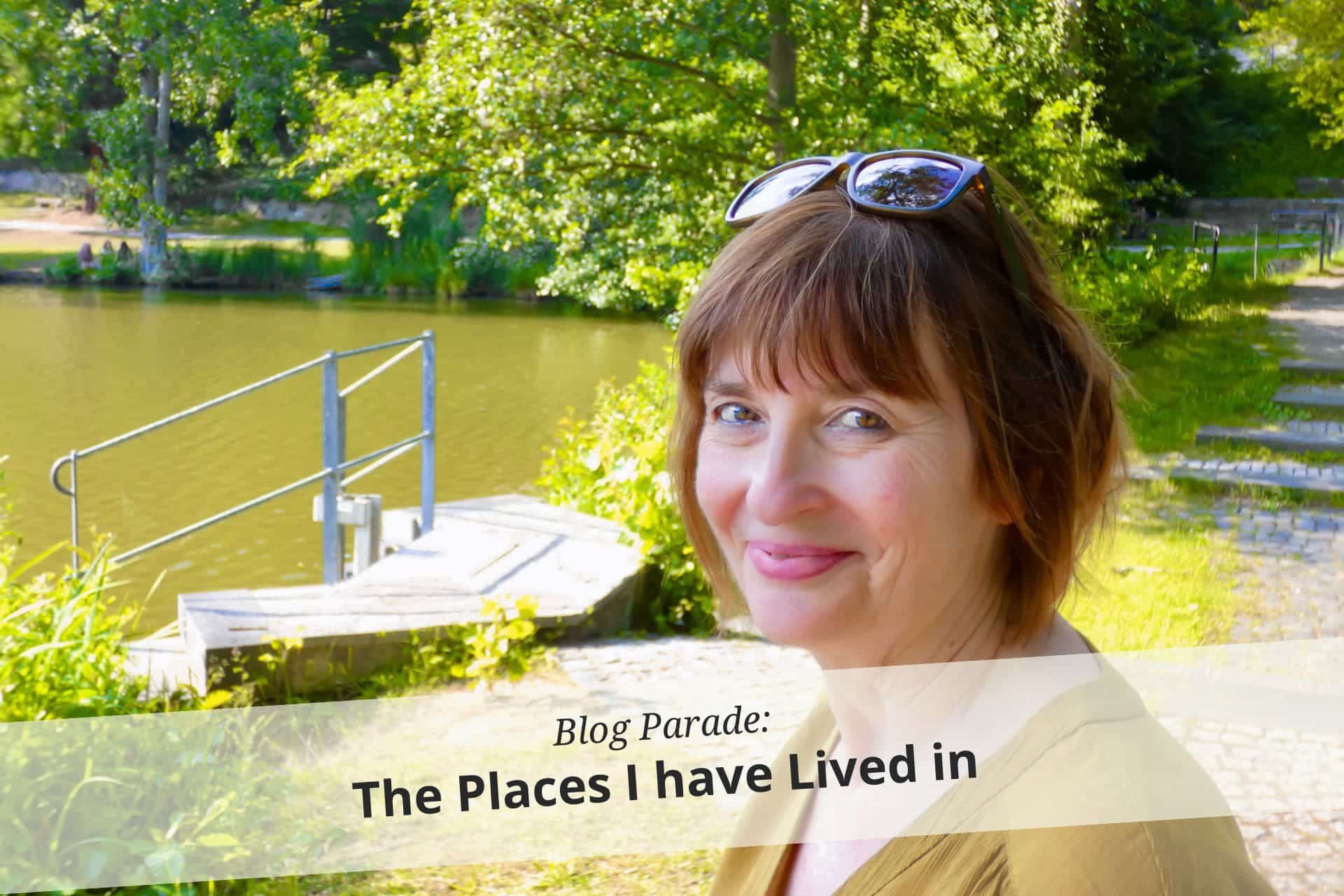 Featured photo Blogparade - Angelika Klein in Sindelfingen - Portrait in front of the Klostersee - angiestravelroutes.com