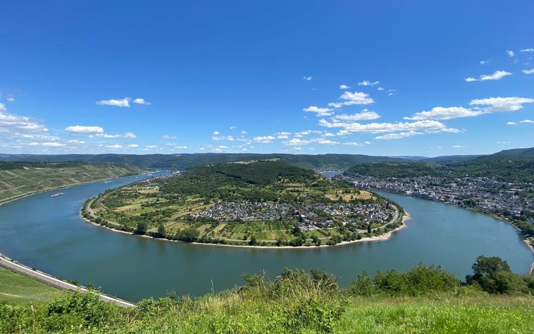 The Rhine Loop near Boppard, view from Gedeonseck