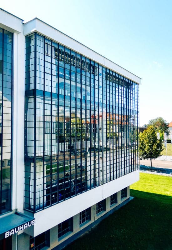 Historisches Bauhaus-Gebäude in Dessau
