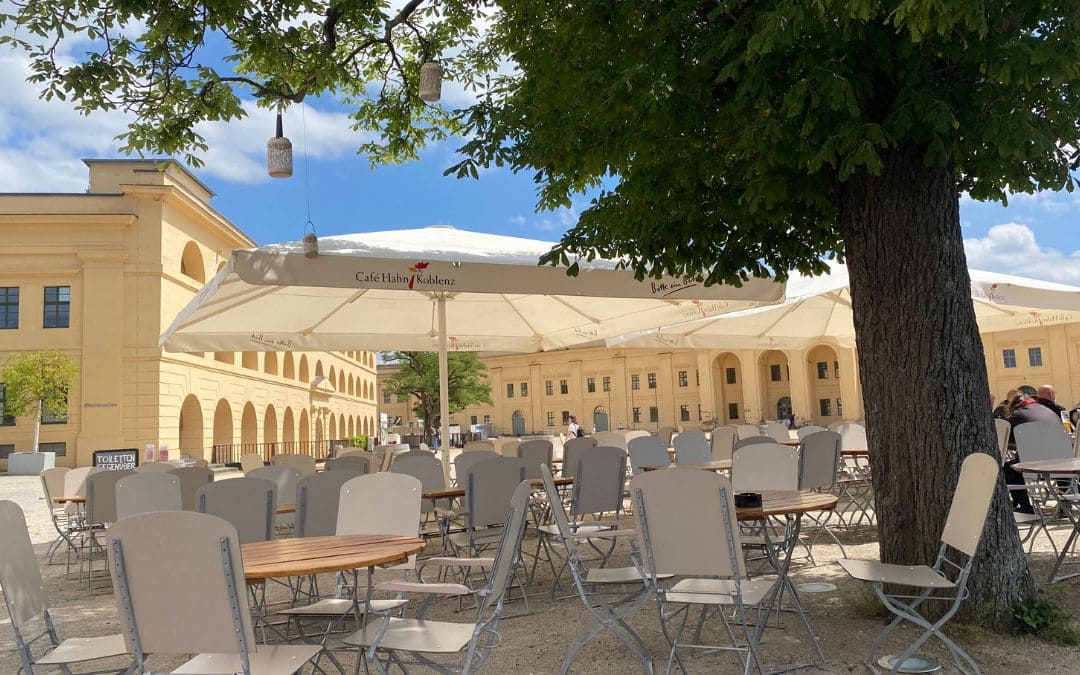 Beer Garden at Ehrenbreitstein Fortress