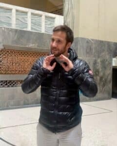 Ludwig-Maximilians-Universität München, Lichthof - Hannes Liebrandt in Aktion (3)- angiestravelroutes.com