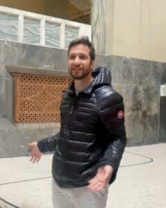 Ludwig-Maximilians-Universität München, Lichthof - Hannes Liebrandt in Aktion (5)- angiestravelroutes.com