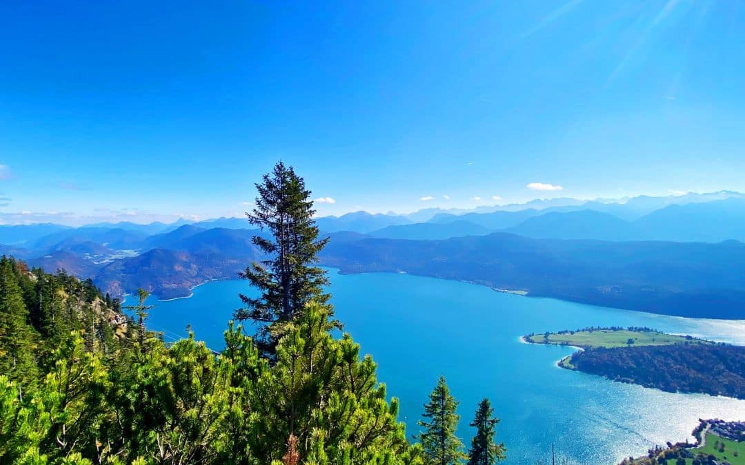 herzogstand-view-walchensee Herzogstand panoramic trail - view of Lake Walchensee