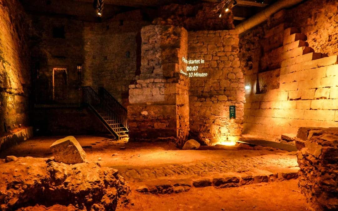 Saar Historical Museum—located in the underground castle complex