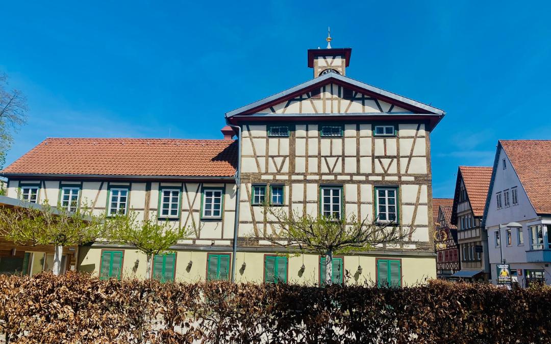 Wachthaus, Kirchheim/Teck - Half-timbered building from the 19th century - angiestravelroutes.com