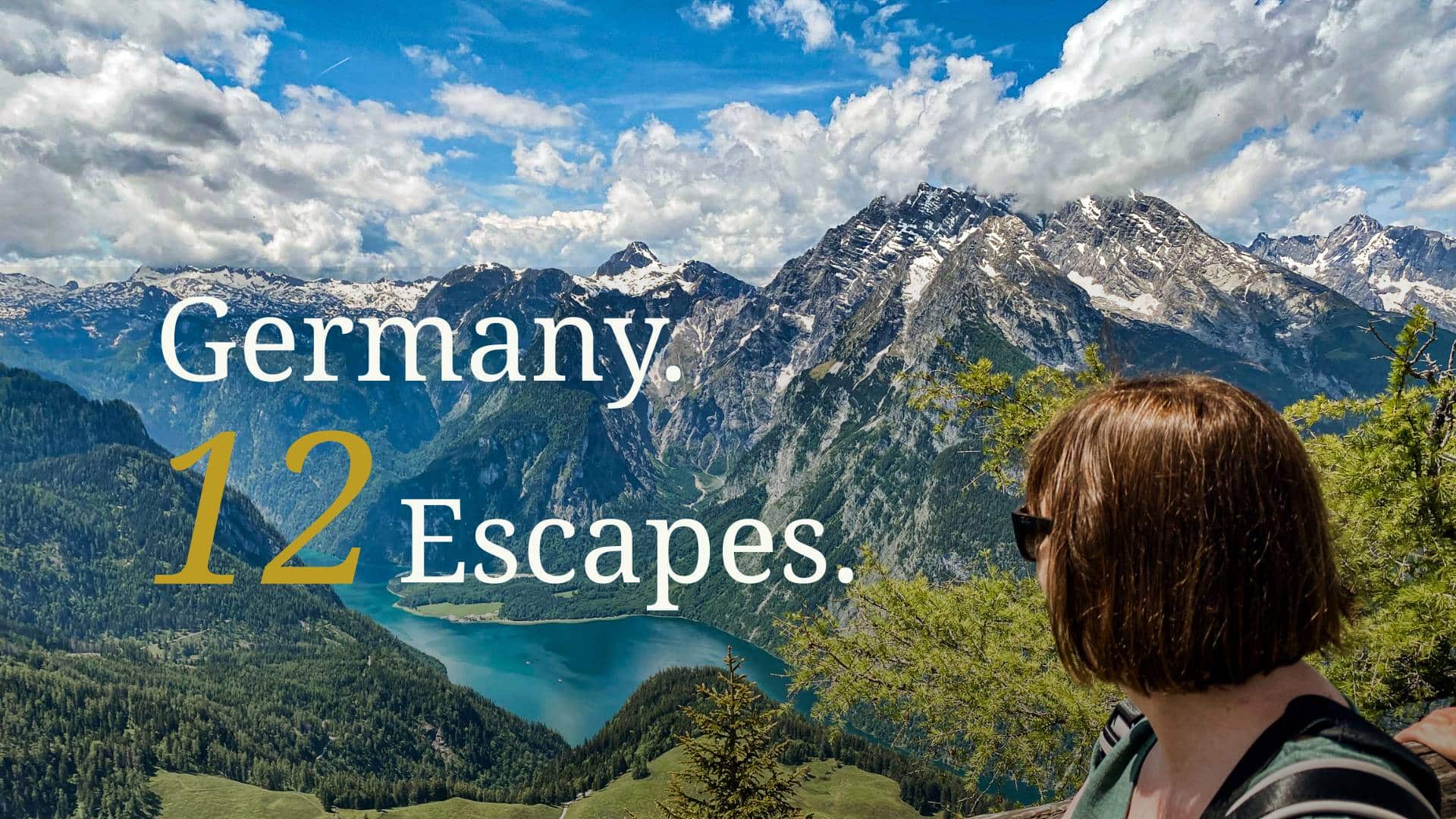 Germany. 12 Escapes. - View over the Königssee