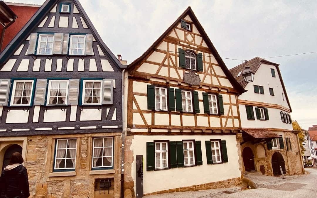 Marbach am Neckar - Schiller's birthplace - angiestravelroutes.com