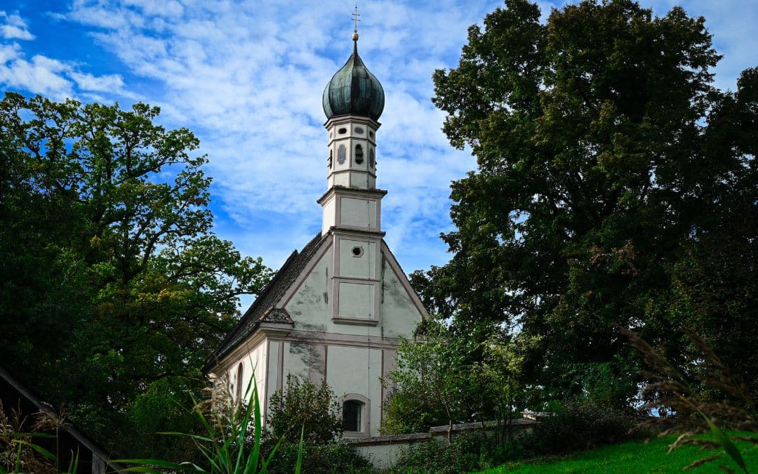 Church of St. Georg in Murnauer Moos, called "Ähndl" or "Ramsachkircherl"