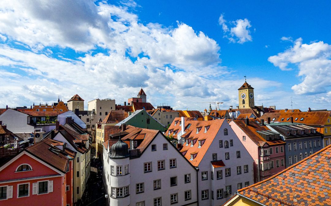 Regensburg - View - Bridge Tower Museum - angiestravelroutes.com
