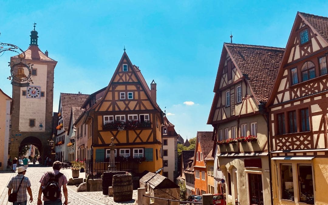 Rothenburg ob der Tauber - Plönlein - angiestravelroutes.com