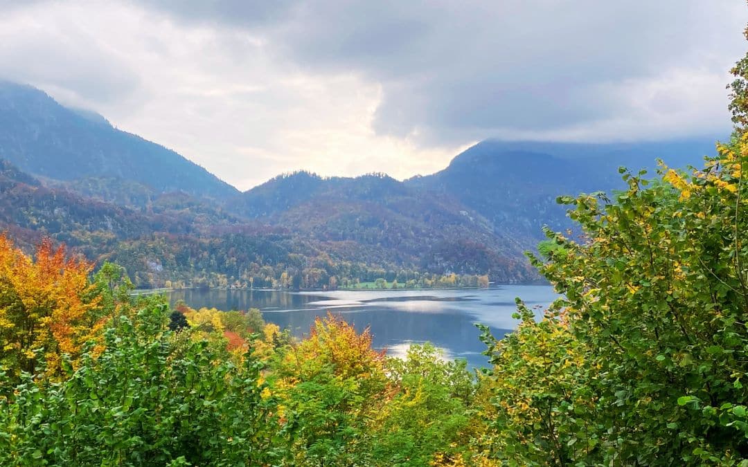 Schloss Aspenstein, Kochel am See - Ausblick von der Terrasse - angiestravelroutes.com