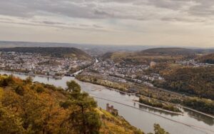 Hesse - View of the Rhine near Rüdesheim - angiestravelroutes.com