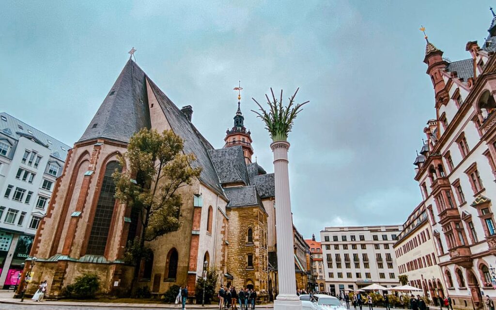 Schönste Reiseziele Deutschland - Sachsen - Leipzig Nikolaikirche - angiestravelroutes.com