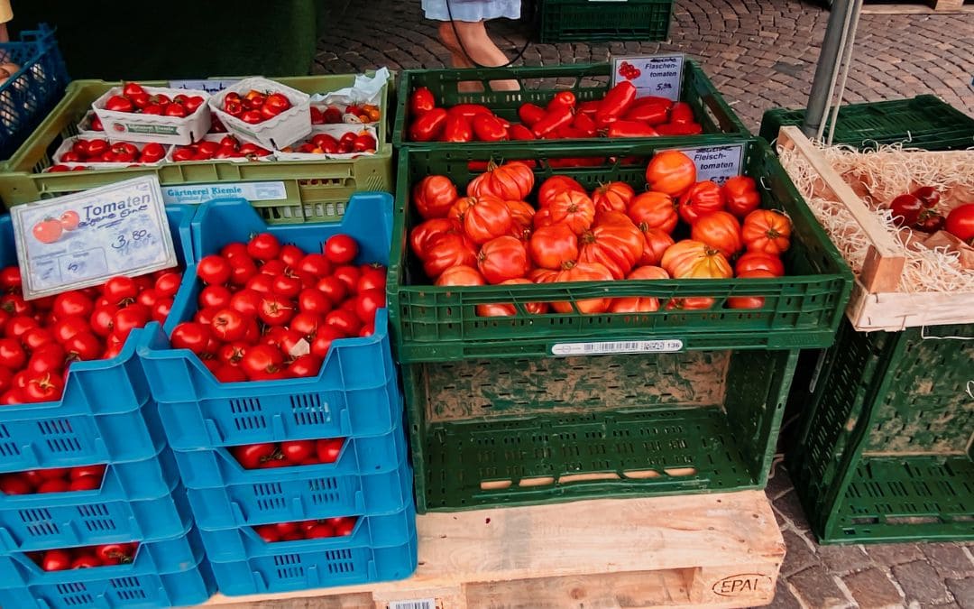 Sindelfingen - Wochenmarkt - Tomaten - angiestravelroutes.com