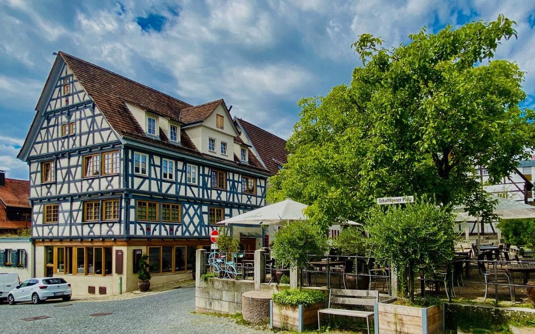 Sindelfingen - Inn "Drei Mohren" - half-timbered house from 1714 - angiestravelroutes.com