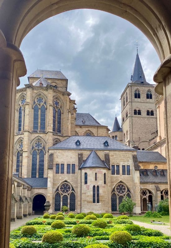 Trier Cathedral and Liebfrauenkirche—View from the Cloister