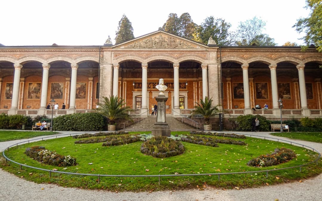 The Great Spa Towns of Europe -Trinkhalle (pump room) Baden-Baden - angiestravelroutes.com
