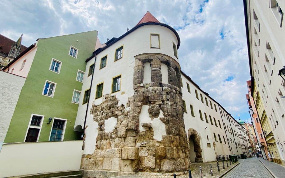 UNESCO World Heritage Danube Limes - Porta Praetoria - Regensburg - angiestravelroutes.com