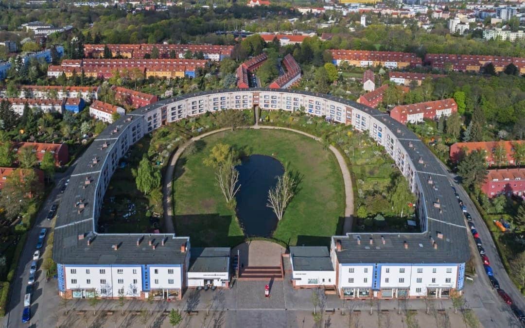 UNESCO-Welterbestätte Siedlungen der Berliner Moderne - Hufeisensiedlung Britz, Berlin - A.Savin-WikiCommons
