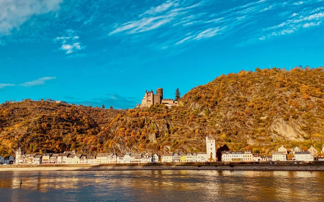 UNESCO World Heritage Germany - Upper Middle Rhine Valley - Katz Castle - angiestravelroutes.com