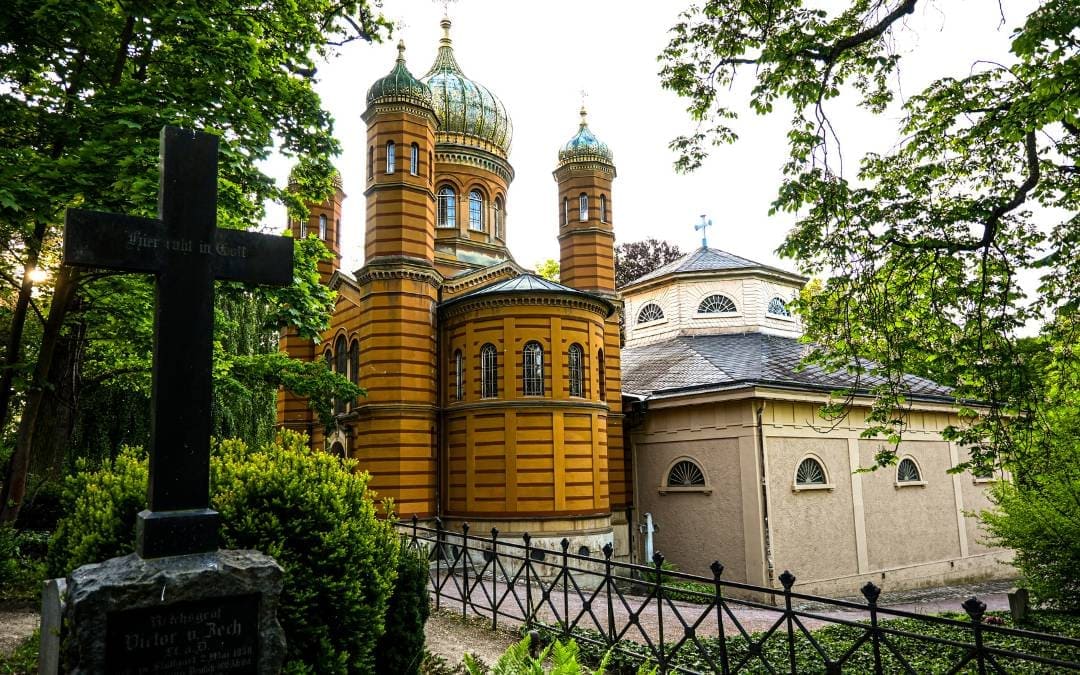 Weimar - Historischer Friedhof - Fürstengruft und Russisch-Orthodoxe Kapelle - angiestravelroutes.com