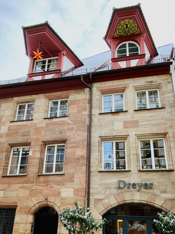 Two elevator bays in Weißgerbergasse, Nuremberg - angiestravelroutes.com