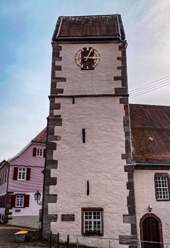 Kirchturm der Georgskirche in Bad Teinach-Zavelstein